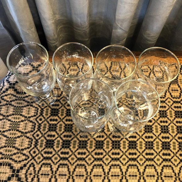 Pfaltzgraff Remembrance Water Wine Glasses 6 oz Set of 6 Discontinued - Picture 4 of 6